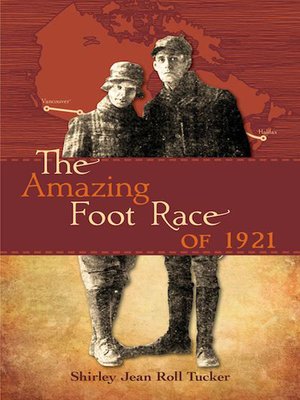 cover image of The Amazing Foot Race of 1921